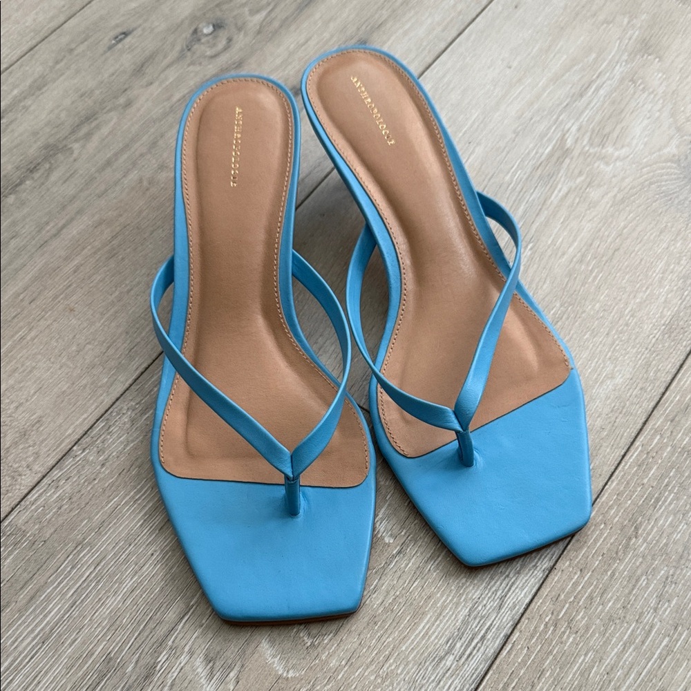 Anthropologie Blue Women's Sandals size 40/ 9.5